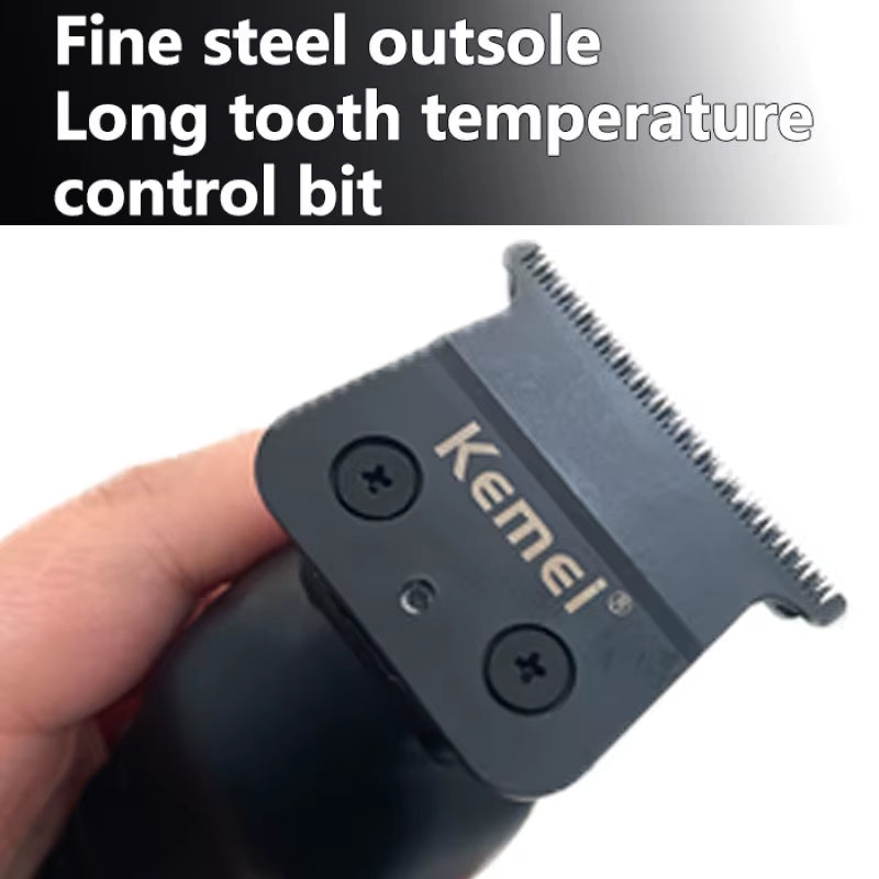 KM-2299 Professional Hair Clipper 1200Mah Electric Hair Clippers USB Rechargeable Hair Trimmers Hair Cutting Machine