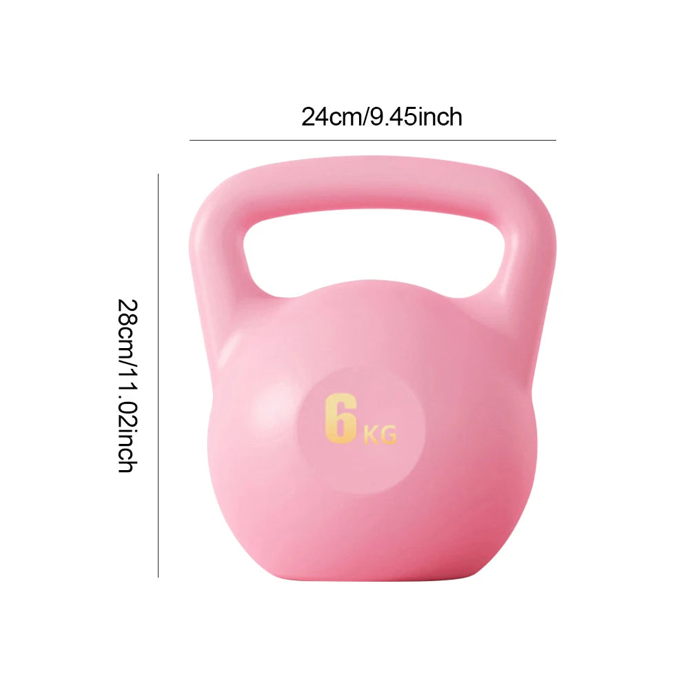 Water-Filled Kettlebell Kettlebell Weights Shock-Proof Dumbbell Weights anti Slip Grip Hand Weights for Home Workouts