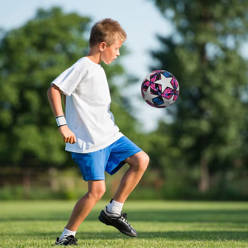 Standard Soccer Ball Professional Outdoors Sports Match Balls Training Seamless Football High Quality PU Material Size 5 Size 4