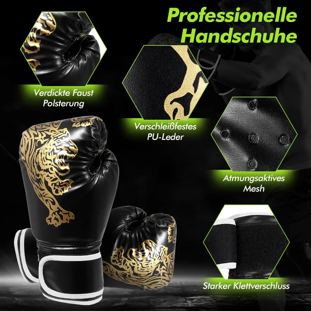 Punching Bag for Adults Heavy Boxing Bag Set with Gloves Boxing Training Equipment for MMA Karate Kickboxing Boxing Unfilled