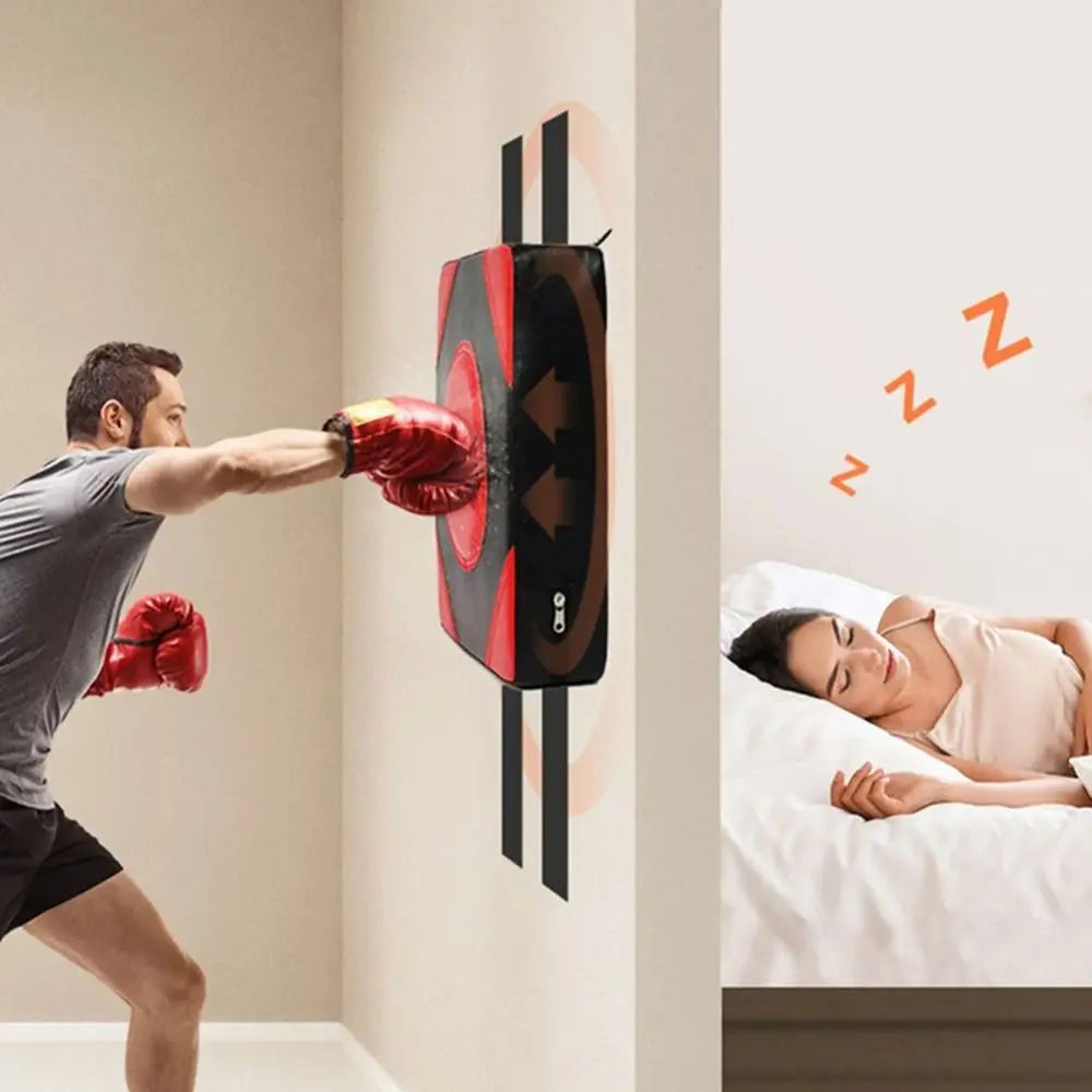 NEW Adjustable Wall Boxing Pad Leather Drill Free Boxing Target Shockproof Taekwondo Training Pad Combat Sports