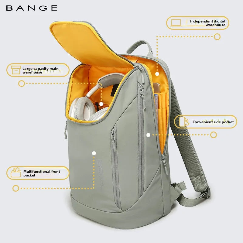 Hot Sell New Arrival Soft Lightweight Waterproof Men Casual Laptop Backpack