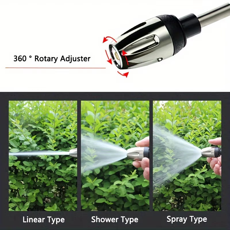 High-Pressure Car Washing Water Gun, External Cleaning of RV, Foam Kettle Cleaning, Garden Water Hose Nozzle, Garden Shower,