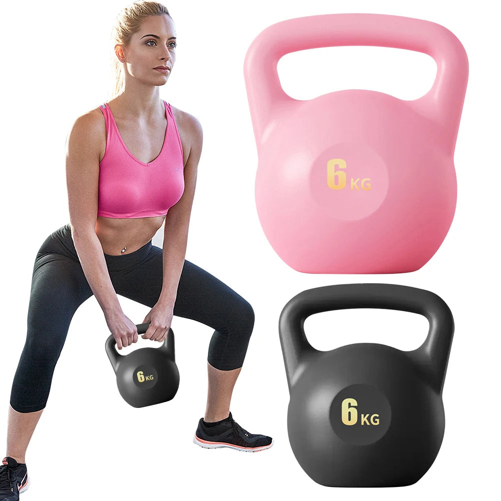 Water-Filled Kettlebell Kettlebell Weights Shock-Proof Dumbbell Weights anti Slip Grip Hand Weights for Home Workouts