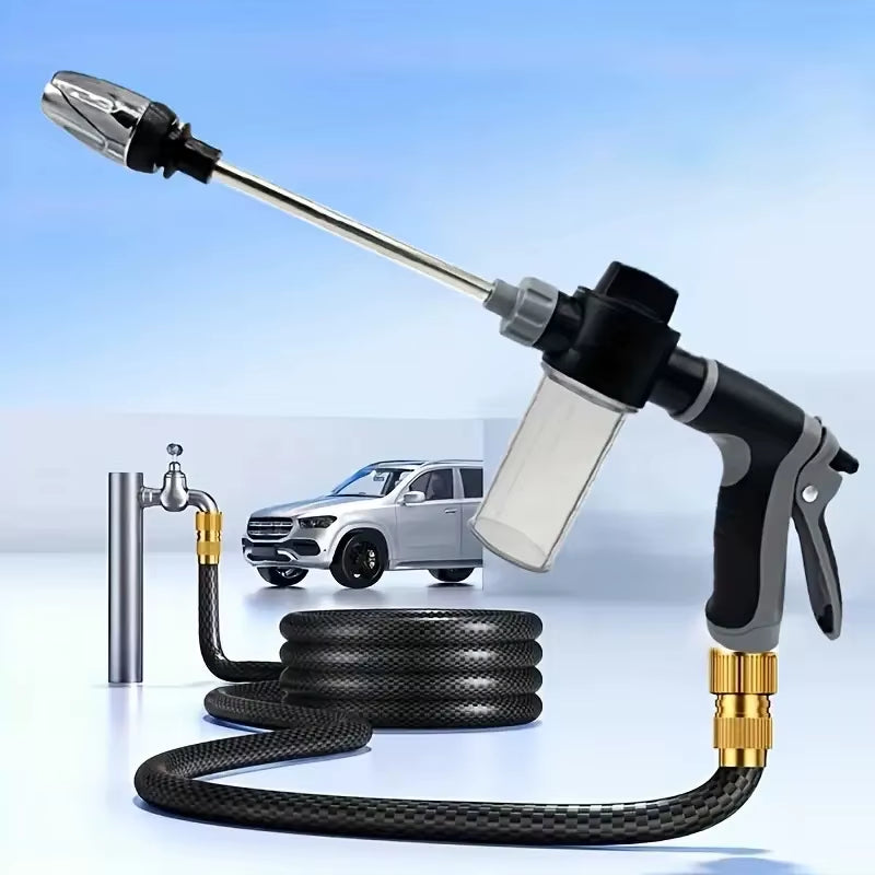 High-Pressure Car Washing Equipment - Special Long-Barrel Water Gun for Car Washing, with a Spraying Distance of 10-20 Meters