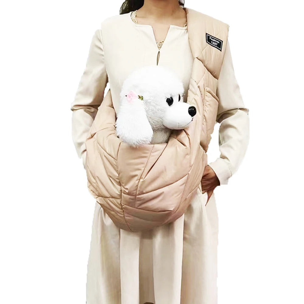 Pet Bag Carrying Single Shoulder Dog Cat Sling Handbag Pouch for Outdoor Travel Dog Shoulder Bag