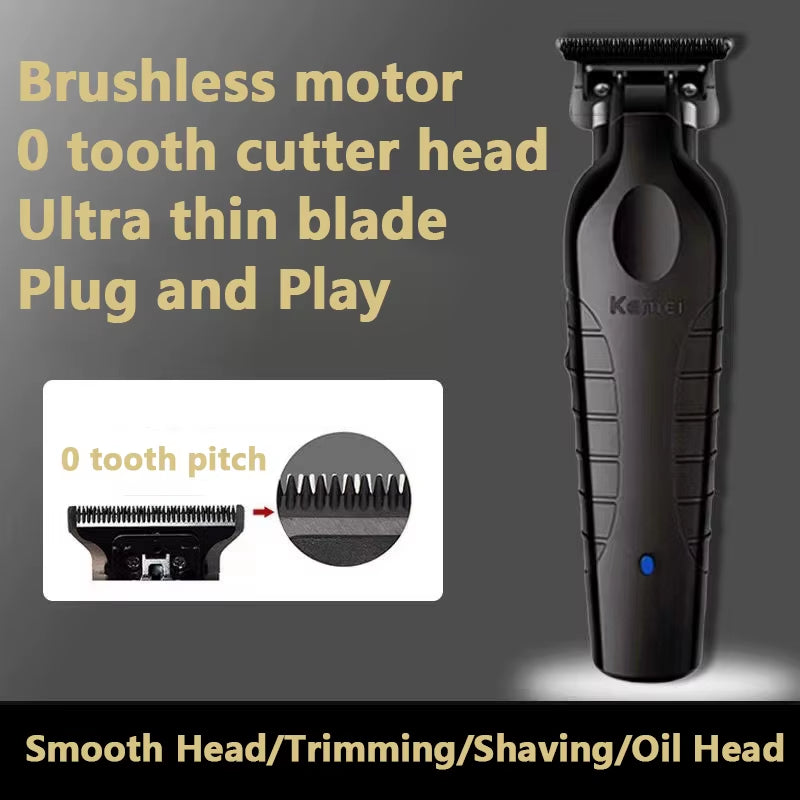 KM-2299 Professional Hair Clipper 1200Mah Electric Hair Clippers USB Rechargeable Hair Trimmers Hair Cutting Machine