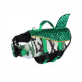 Dog Life Jacket Shark Pets Life Vest Adjustable Ripstop Dogs Swimming Safety Vest with Superior Buoyancy Rescue Handle for Dogs
