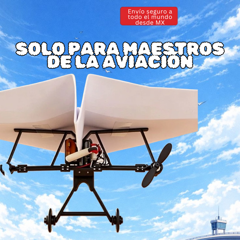 Motor Eléctrico para Avión de Papel a Control Remoto | DIY RC Paper Airplane Kit with Motor