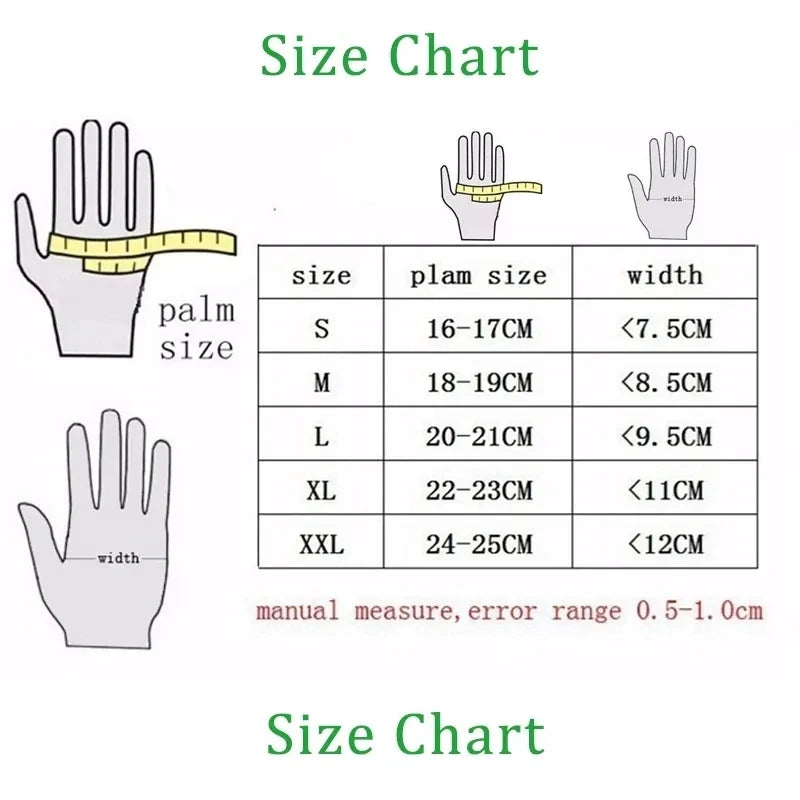 25 New Motorcycle Gloves, Off-Road,Downhill Mountain Bike DH MX MTB Motorcycle Gloves, Men'S and Women'S Gloves Accessories