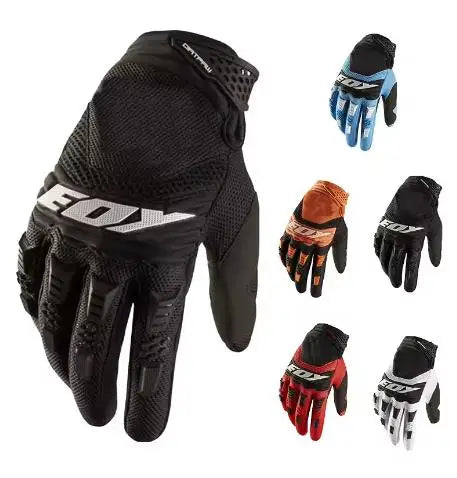 25 New Motorcycle Gloves, Off-Road,Downhill Mountain Bike DH MX MTB Motorcycle Gloves, Men'S and Women'S Gloves Accessories