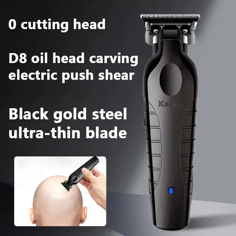 KM-2299 Professional Hair Clipper 1200Mah Electric Hair Clippers USB Rechargeable Hair Trimmers Hair Cutting Machine