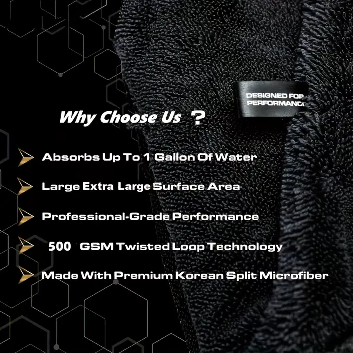 Dark Gray Car Microfiber Towel, Oversized Strong Absorbent Car Wash Cloth, High-Efficiency Cleaning Wipe Cloth