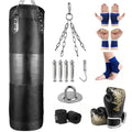 Punching Bag for Adults Heavy Boxing Bag Set with Gloves Boxing Training Equipment for MMA Karate Kickboxing Boxing Unfilled