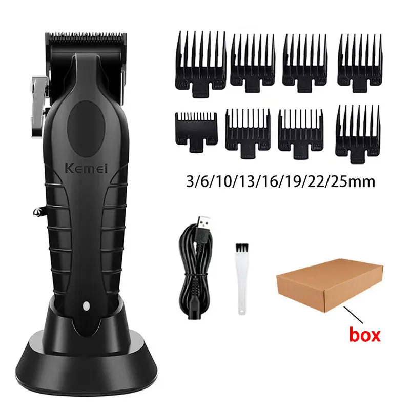 KM-2296 KM-2299 KM-1102 Hair Clipper Kit Men'S Electric Shaver Hair Trimmer Machine Professional Hair Cutting Machine