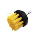 Electric Scrubber Brush Drill Brush Kit Power Drills Scrubber Brush & Rod for Carpet Glass Car Tires Nylon Brushes 2/3.5/4''