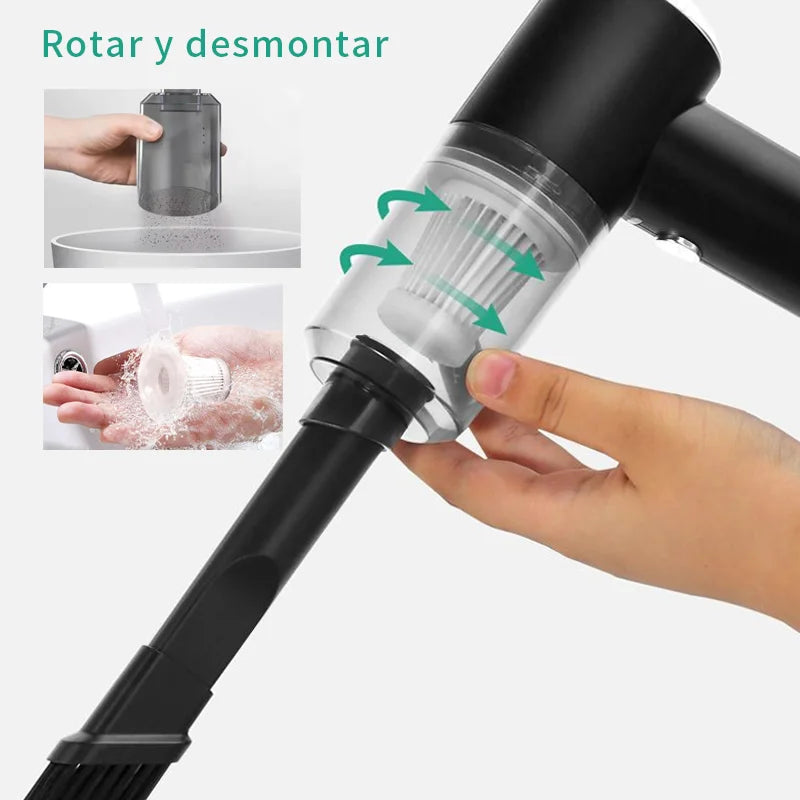 2026 Cordless Vacuum Cleaner New Product Utility Vehicle Small Portable Vacuum Cleaner, Small Pump for Home, Car Handheld Vacuum Cleaner, 3 in 1 Vacuum Cleaner