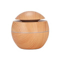 Customizable Lar Wood Grain LED Air Humidifier with Logo New Personal Space Steam Ultrasonic Water Spray Fragrance Diffuser
