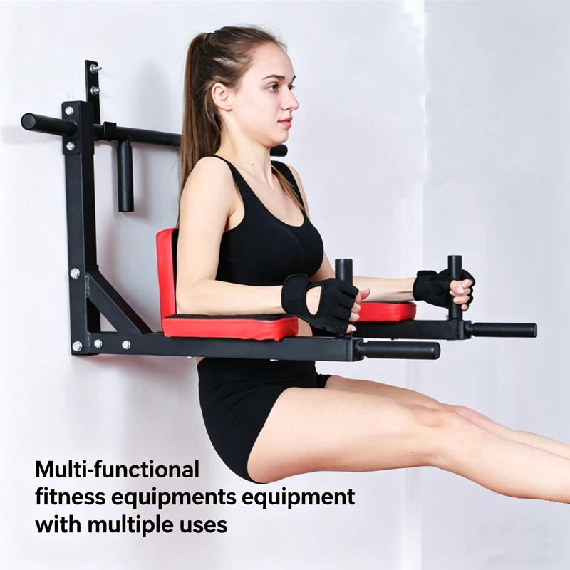 Wall Mounted Multifunctional Pull up Bar 200KG Heavy Duty Home Gym Bar for Chin up Leg Raise Abdominal Training
