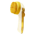 Pet Bathing Brush Long Handle Soft Silicone Shower Clean Tools Grooming Scrubber with Shampoo Dispenser Bath Brush for Dog & Cat